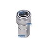 Schnellkupplung Weiblich Mit Kugelzventil - Austauschbar Iso Serie Ns Anschluss 1/2" Gas