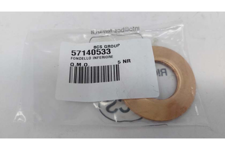 Bottom - BCS genuine - 57140533 - replaces - 57148511
