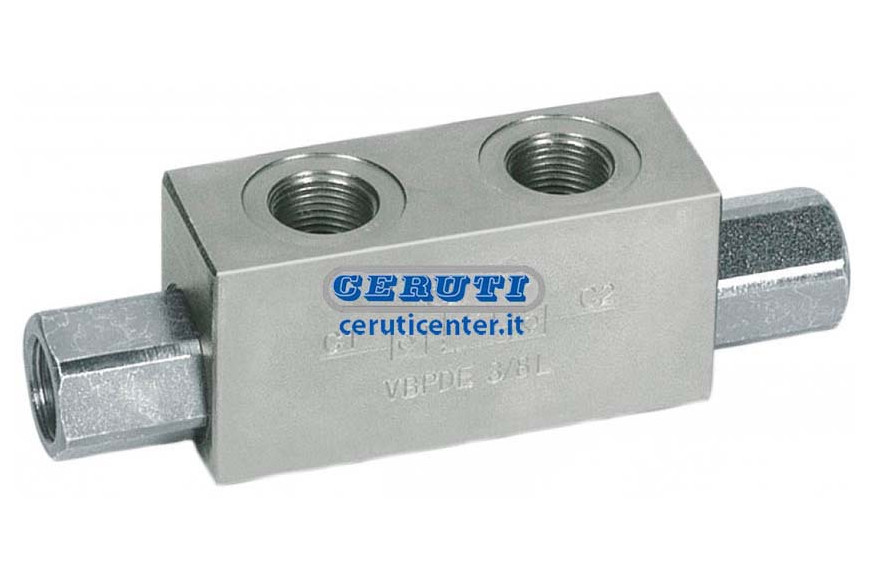 Check Valves Flow Rate 50 L/Min Couplings V1-V2-C1-C2 3/8" Gas