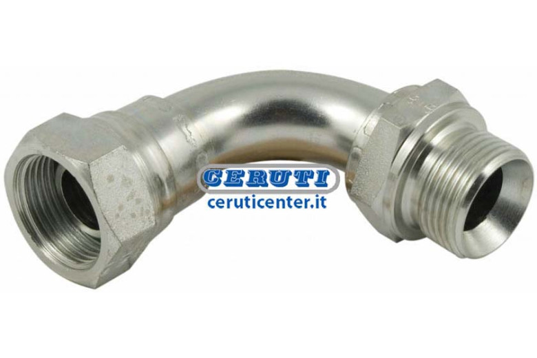 Adaptador Macho/Hembra Curvo A 90° Bsp Y Metrico