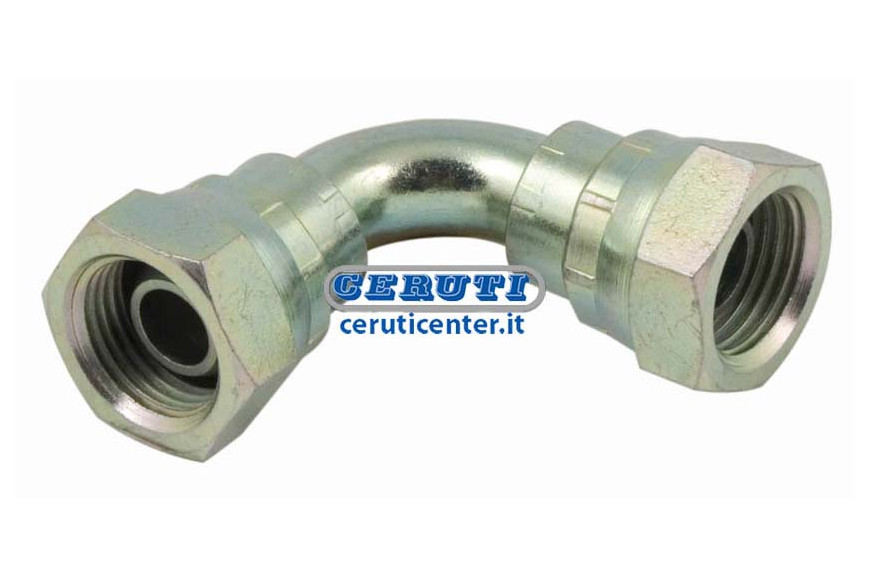 Adaptador Hembra/Hembra Curvo A 90° Bsp Y Metrico