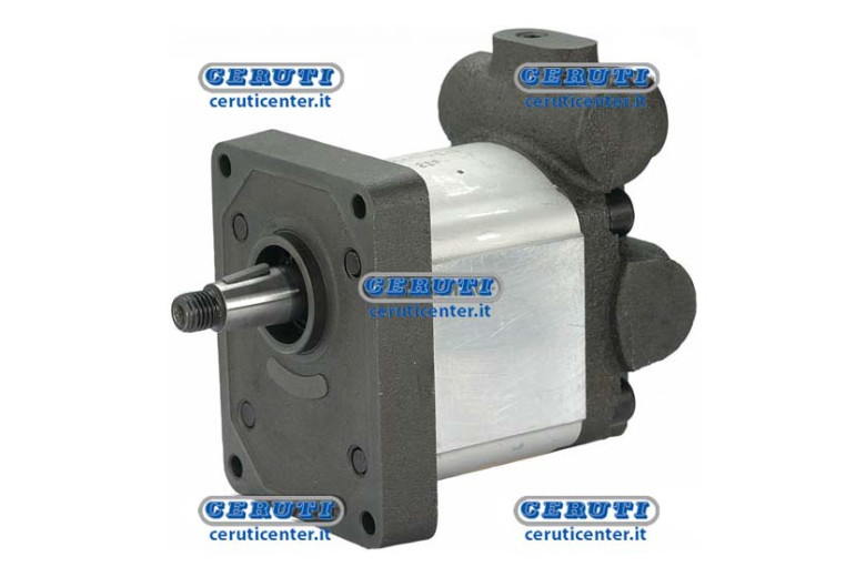 Gear Pumps Group 2 - With Flow Control Valves - 1 Way - 11 Cm3 Right Swept Volume 14 Cc Rotation Right