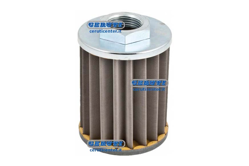 Suck-Up Oil Filters With Threaded Connector - Filtration 60µ Metal Fabric Filtering Degree 60 µ A 1/2" Gas