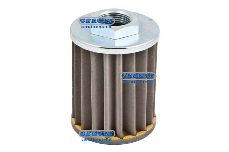 Ölfilter Auf Saugleitung Mit Gewindeanschluss - Filterung 60µ Drahtgeflecht Filterfeinheit 60 µ A 1" Gas