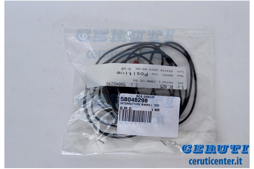 Schalter L 1800 - BCS Original -  58048298 - ersetzt - 58048294, 58048296, 58048299