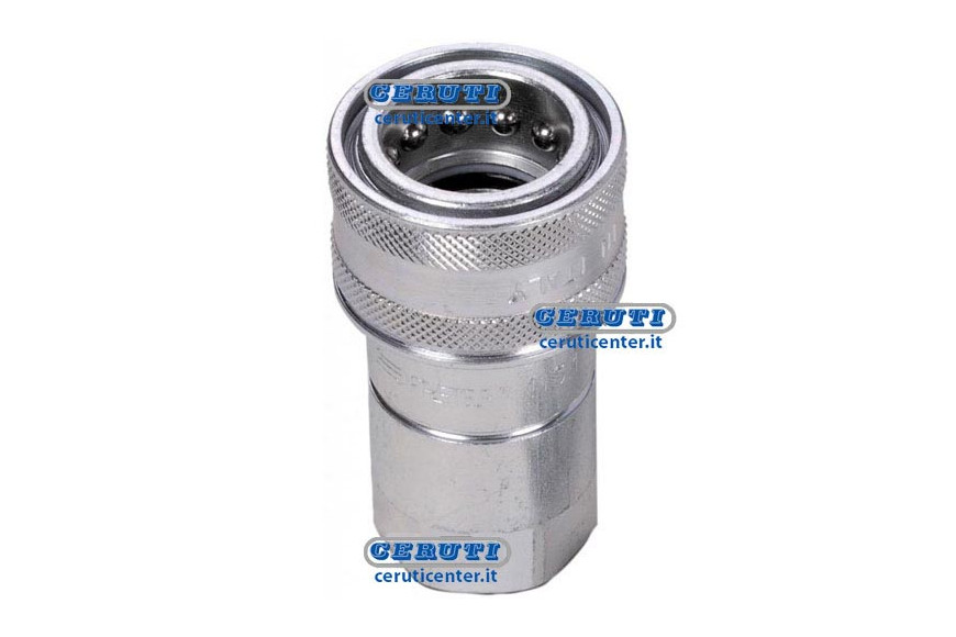Quick Female Coupling Ball Type Series Ns Coupling 1/4" Npt