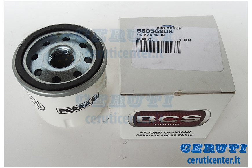 Filtro Spin On - Originale BCS - 58056208 - sostituisce - 58056249