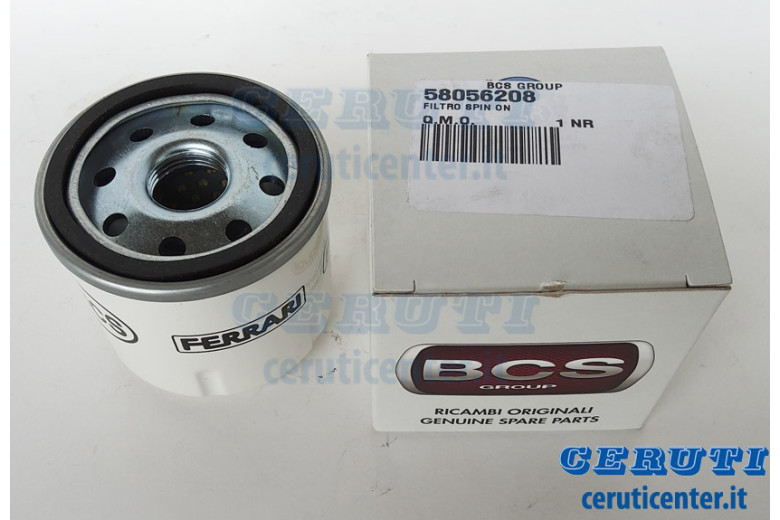 Filtro Spin On - Originale BCS - 58056208 - sostituisce - 58056249