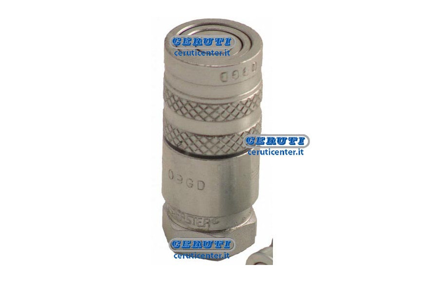 Quick Female Coupling With Flat Face Type Series Ffh Coupling 1/2" Gas Diameter 1/2" - 38 Mm