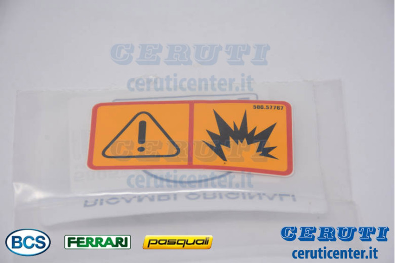 Adesivo - Originale BCS - 58057767