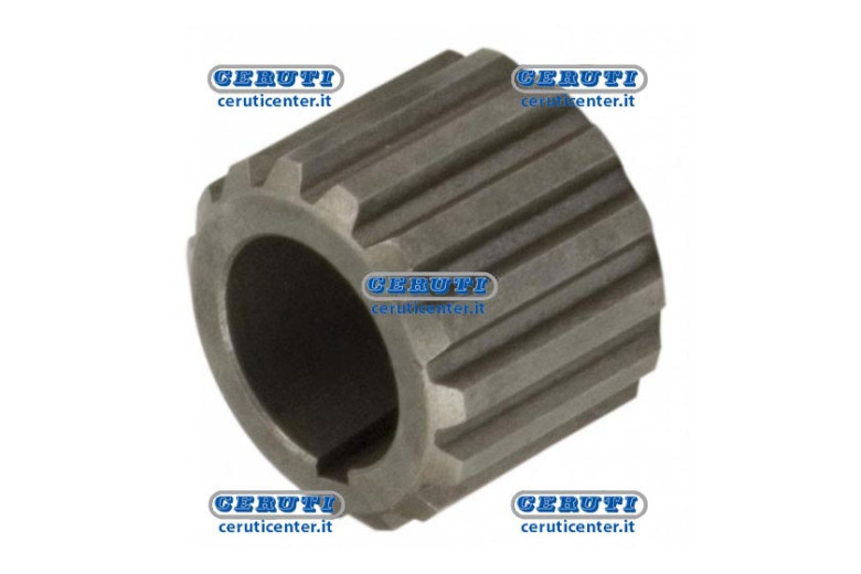 Boccola Calettata Per Pompe Gruppo 2 Profilo 25X22 Mm Numero Denti 14 Chiavetta 3,17 Mm