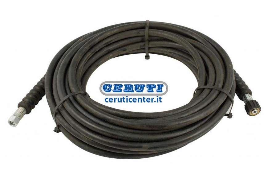 Fitted Hoses For High Pressure Washing Machines Incluse Of Handle Colour Black Ø 5/16" Length 10 M