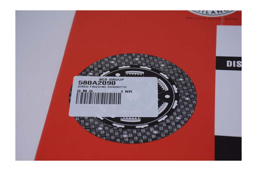 Kupplungsscheibe - BCS Original -  580A2090 - ersetzt - 58172958