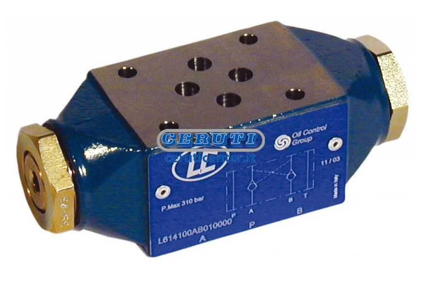 Block Valve Cetop 3