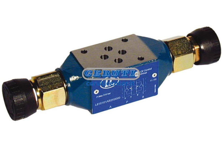 Valvole Modulari Di Controllo Portata - Doppia