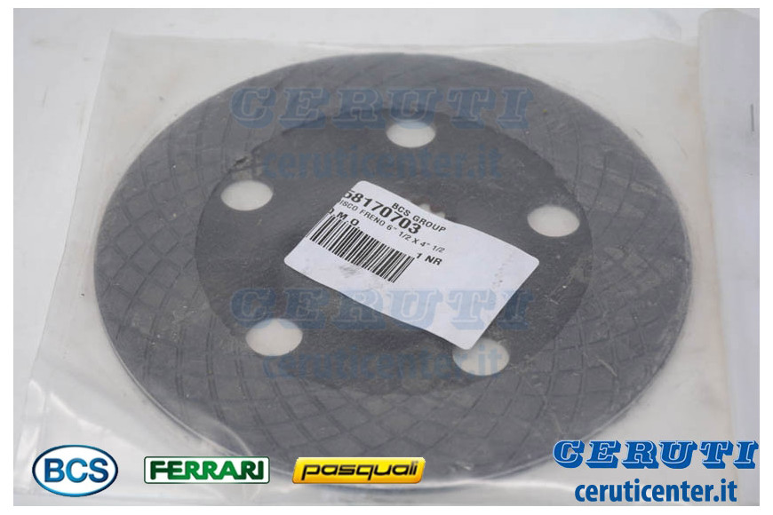 Bremsscheibe - BCS Original - 58170703