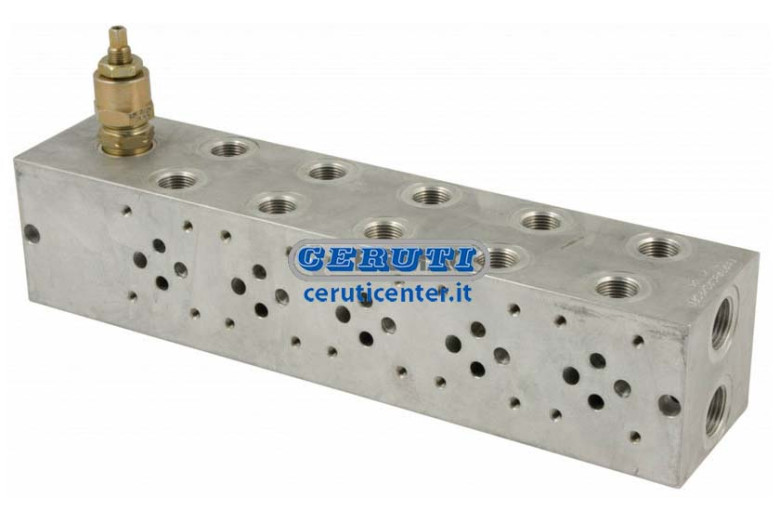 Placa Monobloque Con Válvula De Máxima Para Electroválvula