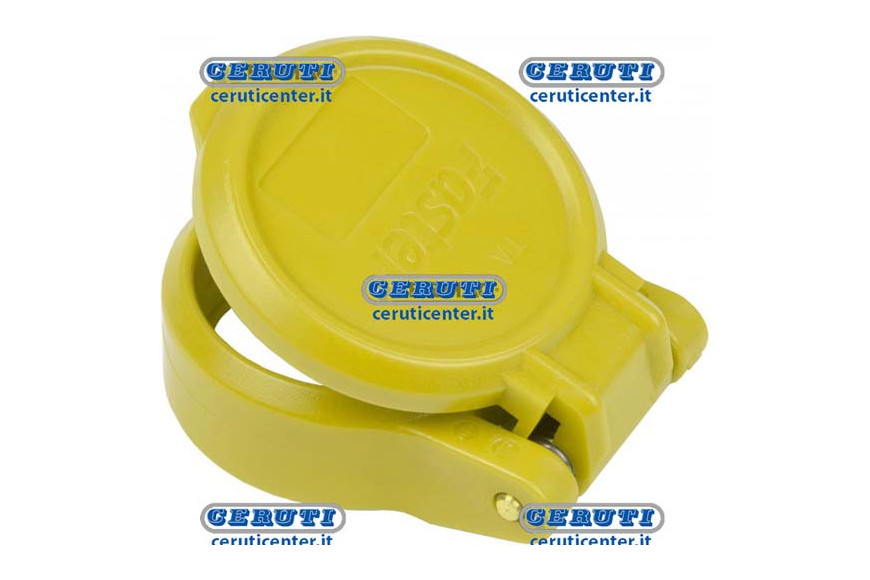 Bouchon Automatique Pour Coupleurs Rapides Push-Pull 1/2 " Couleur Jaune