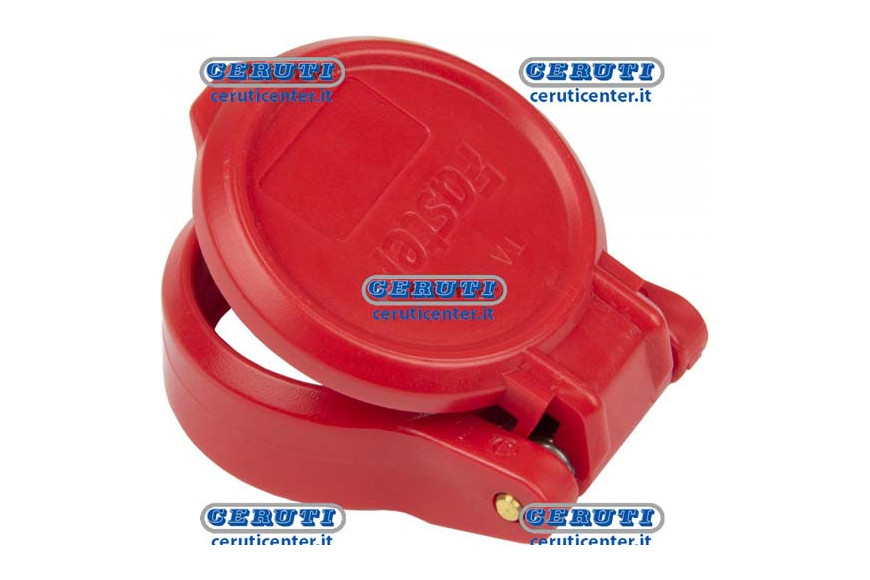 Bouchon Automatique Pour Coupleurs Rapides Push-Pull 1/2 " Couleur Rouge