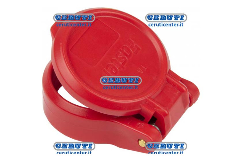 Automatic Protective Cap For 1/2" Quick Couplings Push-Pull Color Red