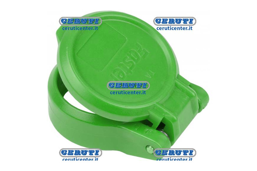 Enchufe Automático Para Acoplamientos Rápidos Push-Pull De 1/2 " Color Verde