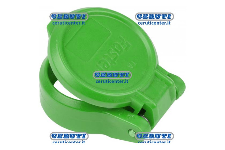 Automatic Protective Cap For 1/2" Quick Couplings Push-Pull Color Green