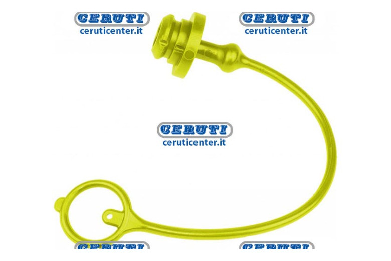 Anti Dust Caps For Quick Couplers Size 1/2" Color Yellow
