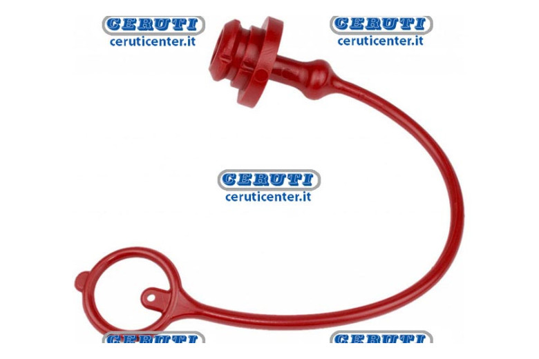 Anti Dust Caps For Quick Couplers Size 1/2" Color Red
