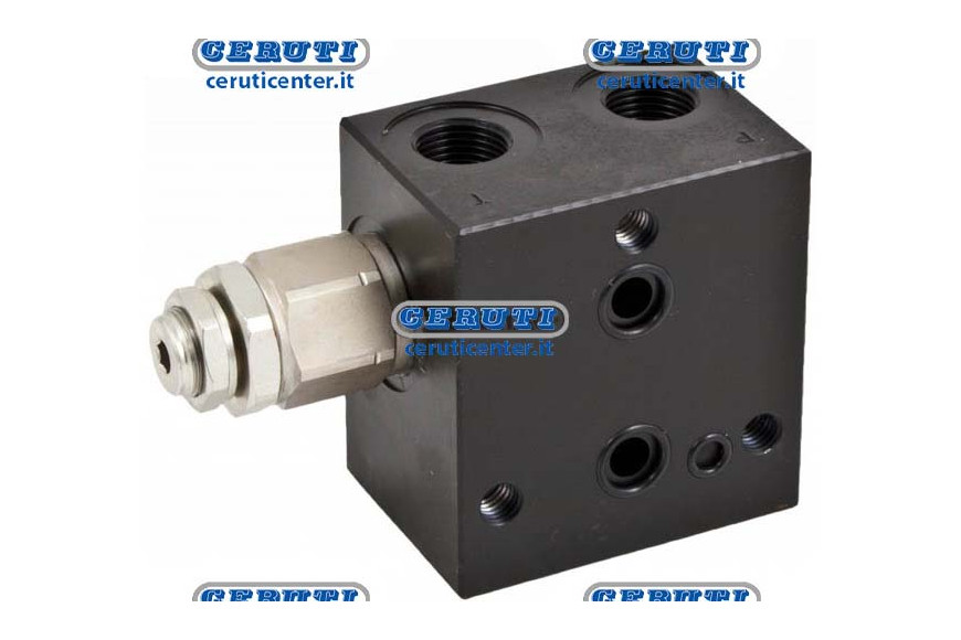 Entry Cap With Pressure Limiting Valve (Excluding Vei) - 80÷350 Bar