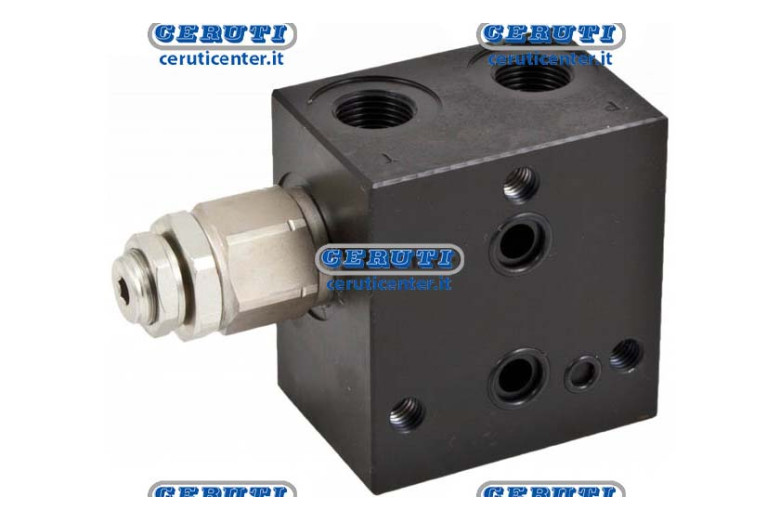 Entry Cap With Pressure Limiting Valve (Excluding Vei) - 80÷350 Bar