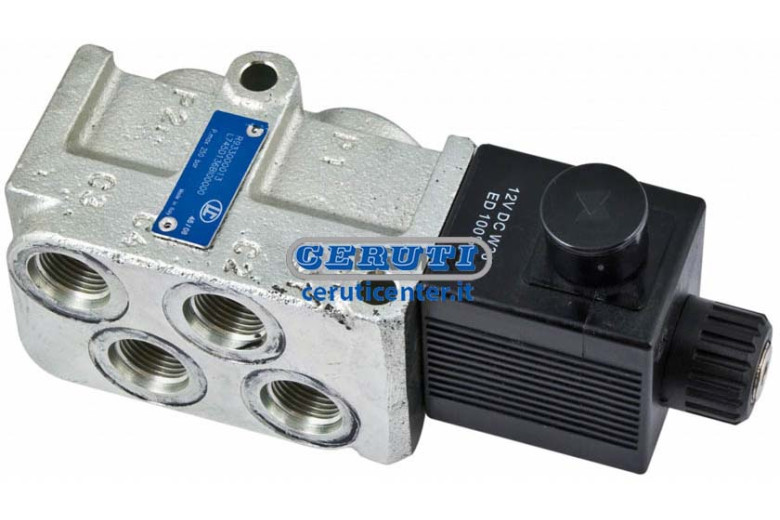 Deviador Con Comando Eletrico 6 Viaso - Vs 161 - 3/8" - 12 V
