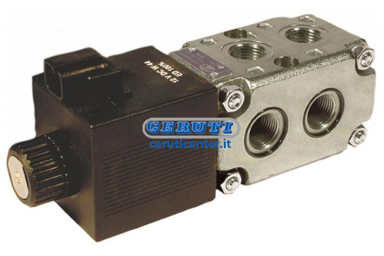 6 Way Diverter Valves For Flanges - Vs 241/F - 3/8" - 12 V