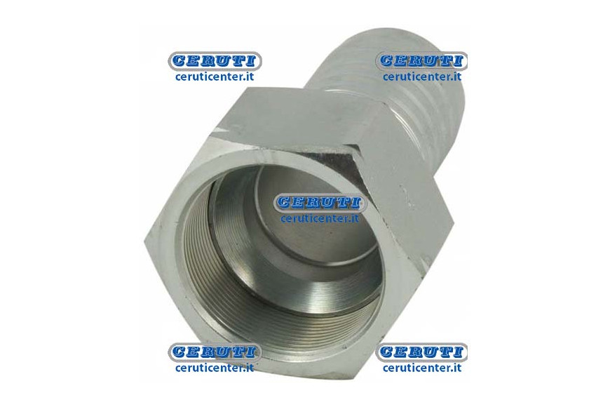 Straight Female Fitting Jic 74°
