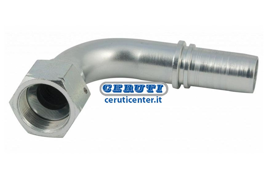 Racor Hembra Curvo A 90° Jic 74°