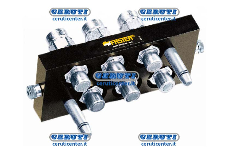 Multiconnection Device - Faster 6 Way Mobile Part 1/2" Coupling 1/2" Gas