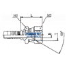 Female Joint Japoneese Metric Sv.60° Type Komatsu