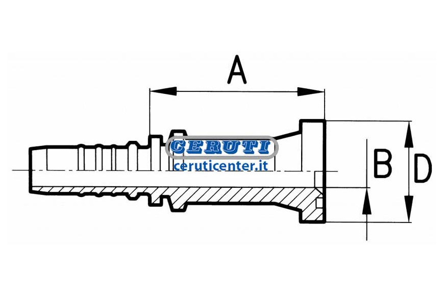 Juntura Brida Derecha Serie Komatsu