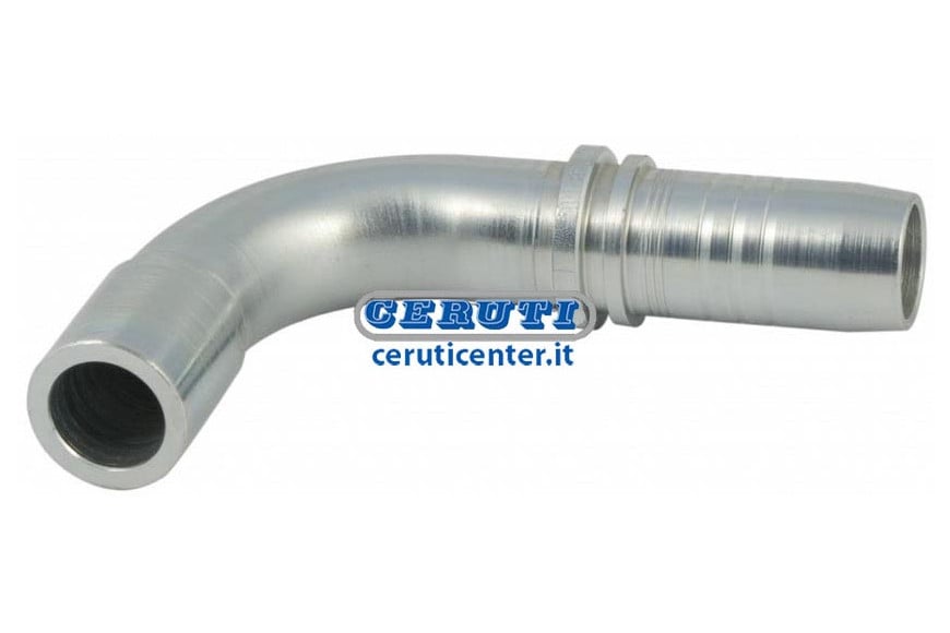 90° Glatter Rohrstutzen