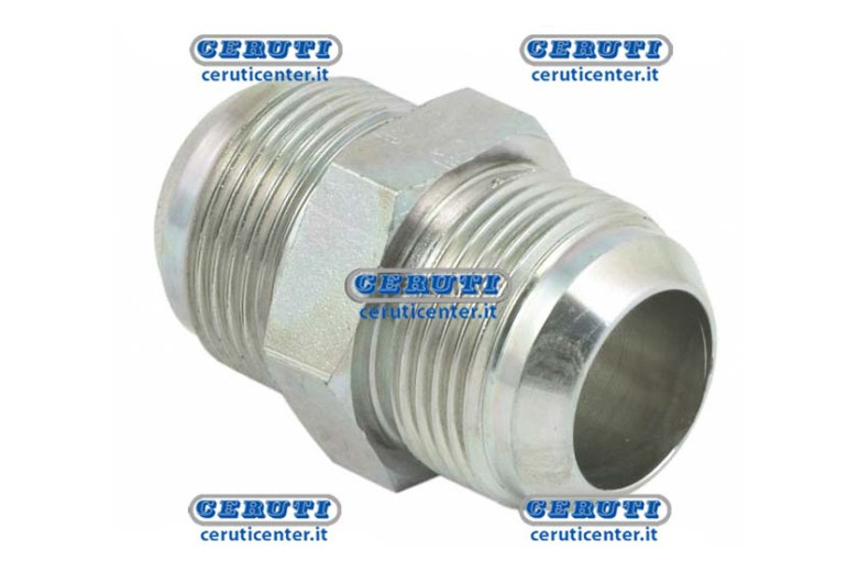 Nipples Giunz.1"3/16 Jic 74° - Nipples Di Congiunzione Jic 74° Filetto 1"3/16 - 12