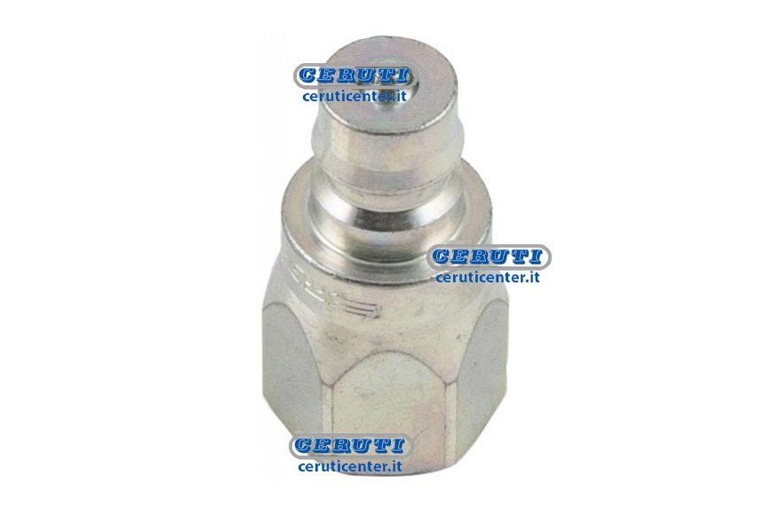 Enchufe Rápido Macho Con Válvula - Intercambiable Iso Serie Anv Acoplamiento 3/8" Gas