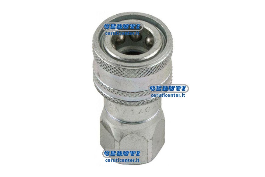 Schnellkupplung Weiblich Mit Pilzventil - Austauschbar Iso Serie Anv Anschluss 3/4" Gas