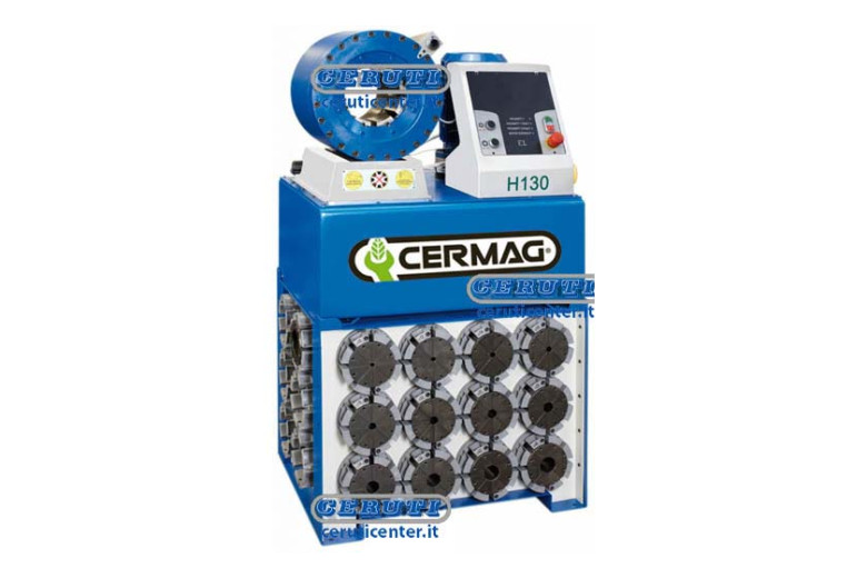 Machine A Sertir Force De Sertissage 190 T 6 Spires 1"1/4 Inch