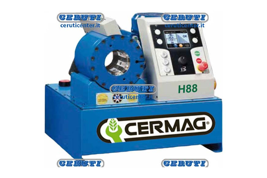 Pressatubi Tubomatic H88 Es Digitale Forza Di Pressatura 135 T 6 Spirali 2 Pezzi 1" Inch - Pressatubi Tubomatic H88Es Digitale