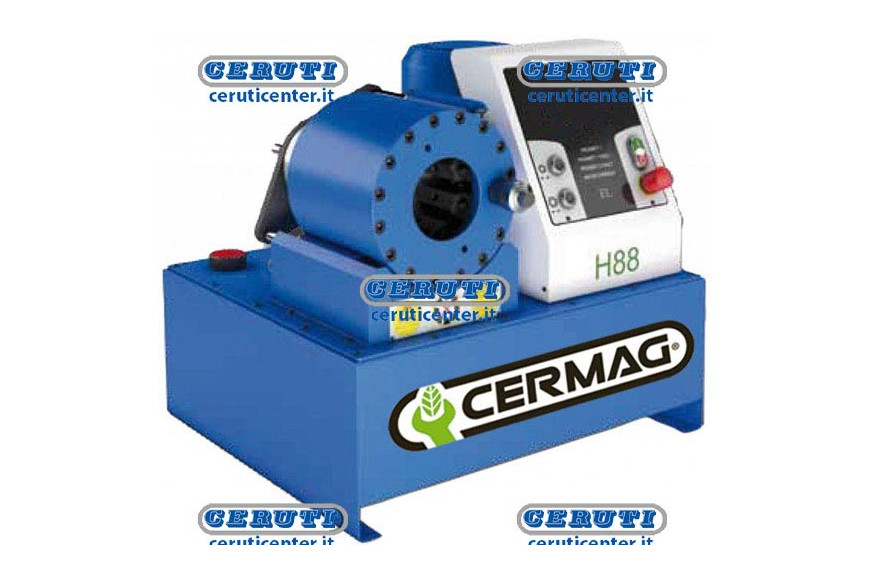 Pressatubi Tubomatic H88 El Forza Di Pressatura 135 T 6 Spirali 2 Pezzi 1" Inch - Pressatubi Tubomatic H88El Trifase