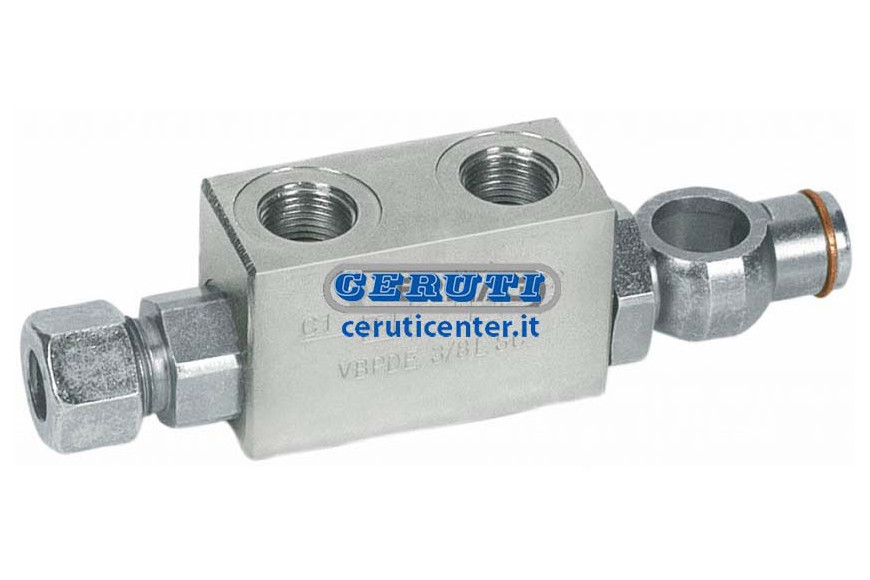 Rückschlagventil Fördermenge 30 L/Min Anschlüsse V1-V2-C1-C2 3/8" Gas
