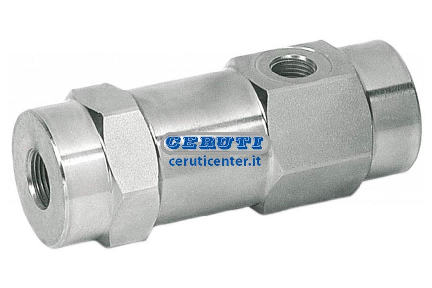Single Pilot Operated Check Valve - Line Type Couplings 1/4" Gas