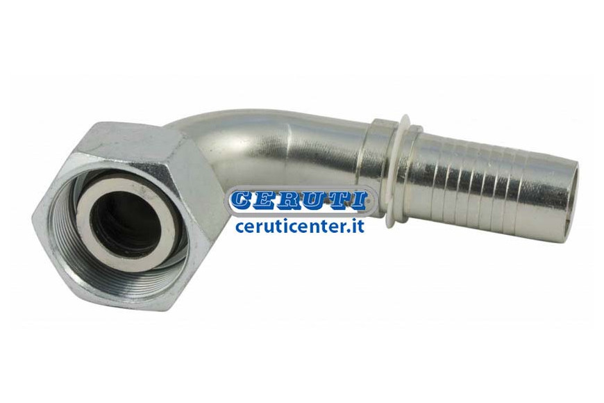 Racor Hembra Rosca Con Curva 90°
