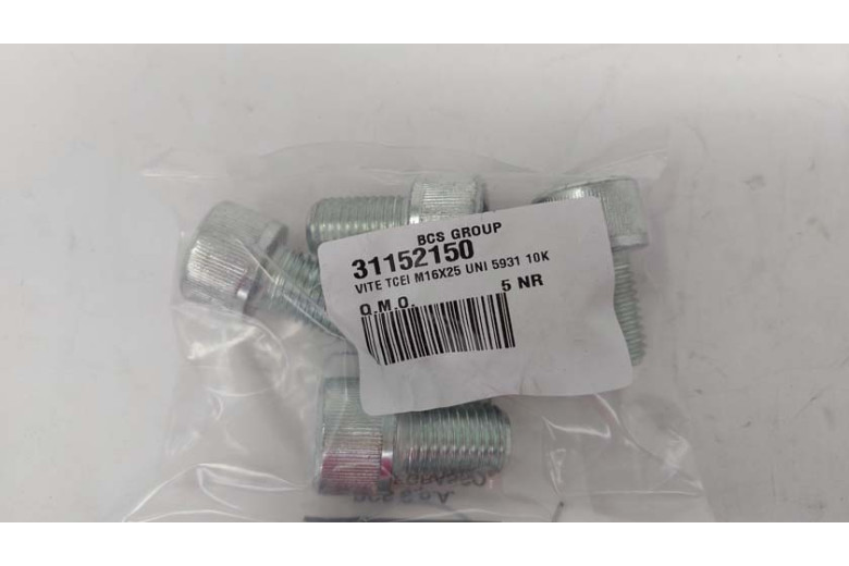 Vite Tcei M16X25 Uni 5931 10K - Originale BCS - 31152150