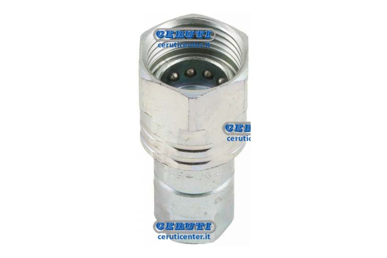 Innesto Rapido Femmina A Vite Serie Vv Attacco 1/4" Gas - Adattabile a VV 14 GAS F, VV14GASF