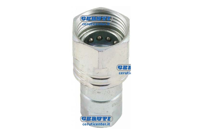 Innesto Rapido Femmina A Vite Serie Vv Attacco 1" Gas - Adattabile a VV 1 GAS F, VV1GASF
